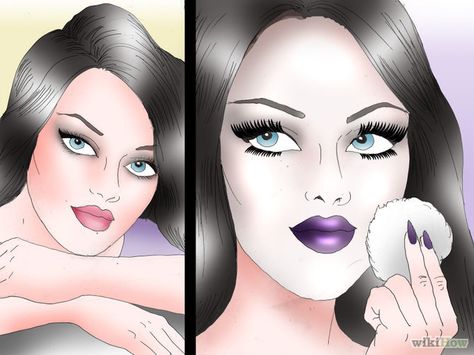 4 Ways to Look Like a Vampire - wikiHow How To Look Like A Vampire, Vampire Style, Art Vampire, Vampire Look, Vampire Lips, Lost Soul, The Vampire, Pretty Art, Glow Up?