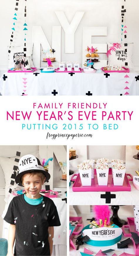 Family New Years Eve party ideas - throw a pajama party everyone can get in on with simple and easy to do details. New Year Pajama Party, Nye Pajama Party Ideas, House Party Food Ideas, House Party Food, Pajama Party Theme, Family New Years Eve Party, Trendy Party Themes, New Years Dinner Party, New Years Eve Party Ideas