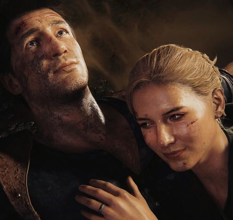 Uncharted 4: A Thief's End Elena Uncharted, Nate And Elena, Uncharted Funny, Nate Drake, Uncharted Aesthetic, Elena Fisher, Nate The Great, Uncharted Game, Sam Drake