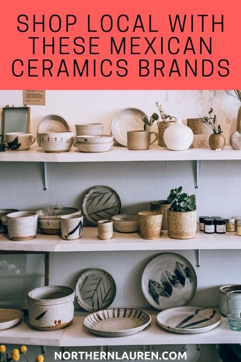 Some of the Coolest Mexican Ceramics Brands - Northern Lauren Mexican Tableware, Mexican Ceramics Pottery, Mexican Pottery Designs, Mexico Ceramics, Mexican Mugs, Mexican Pottery Decor, Luxury Glassware, Mexican Plates, Mexican Market