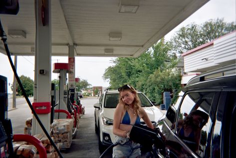 summer aesthetic, summer pictures, gas station aesthetic, gas station photos, disposable camera, dispos Getting Gas Aesthetic, Disposable Film Photos Aesthetic, Summer Disposable Photos, Digital Camera Summer Aesthetic, Digital Camera Photos Aesthetic Summer, Digital Camera Photos Aesthetic, Summer Job Aesthetic, Aesthetic Gas Station, Gas Station Photos