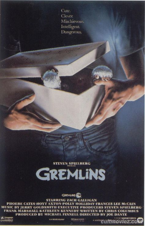 Gremlins 80s Movie Posters, Chris Columbus, Phoebe Cates, Retro Horror, 90s Movies, 80s Movies, Horror Movie Posters, Movie Buff, About Time Movie