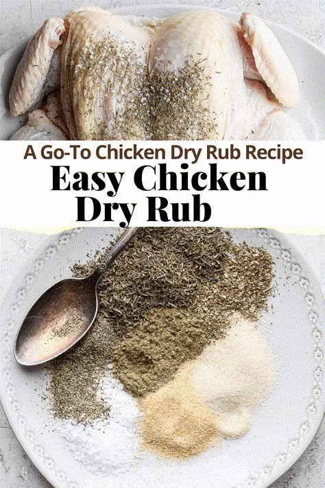 Bbq Chicken Dry Rub, Bbq Chicken Rub, Chicken Rub Recipes, Easy Smoker Recipes, Smoked Whole Chicken, Dry Rub For Chicken, Homemade Rubs, Easy Bbq Chicken, Bbq Dry Rub