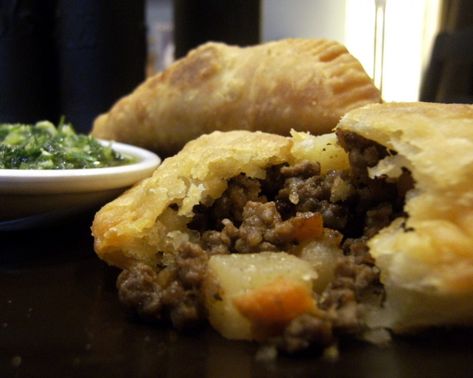 Beef And Potato Empanadas Recipe, Potato Empanadas Recipe, Beef And Potato Empanadas, Empanadas Recipes, Potato Empanadas, Easy Empanadas Recipe, Beef Empanadas Recipe, Hamburger And Potatoes, Friendsgiving Ideas