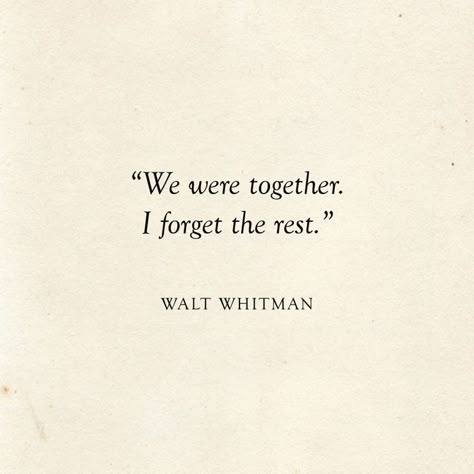 Walt Whitman Quotes, Literary Love Quotes, Love Quotes For Wedding, Walt Whitman, Literature Quotes, Wedding Quotes, Love Quotes For Her, Literary Quotes, Poem Quotes