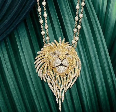 3" Long 1.75" Wide White & Yellow Lion Charming Face Fully Iced Out 925 Sterling Silver Trendy CZ Pe Red Carpet Jewelry, Custom Pendants, Beautiful Gift Wrapping, Cz Pendant, Crown Jewels, Pave Setting, The Wilderness, I Love Jewelry, Sterling Silver Studs