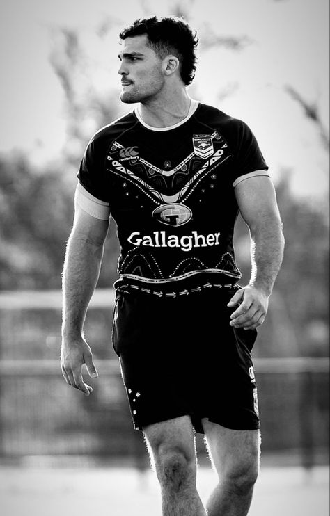 Rugby Mullet, Rugby Hairstyles, Panthers Nrl, Nathan Cleary, Rugby Boys, Penrith Panthers, New Zealand Rugby, Mullet Haircut, Haircut Men