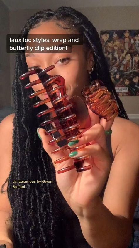 Pin on Crochet Braids Hair Soft Locs, Faux Locs Hairstyles, Hair Scarf Styles, Short Hairdos, Cute Box Braids Hairstyles, Protective Hairstyles Braids, Box Braids Styling, Natural Hair Styles Easy, Hair Ponytail Styles