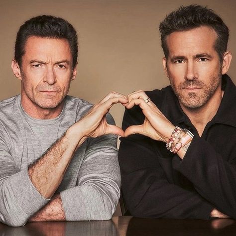 Ryan Reynolds’s And Hugh Jackman, Hugh Jackman Ryan Reynolds, Hugh Jackman Deadpool And Wolverine, Hugh Jackman And Ryan Reynolds, Ryan Reynolds And Hugh Jackman, Ryan Reynolds Hot, Ryan Reynolds Young, X Men Characters, Hugh Jackman Funny