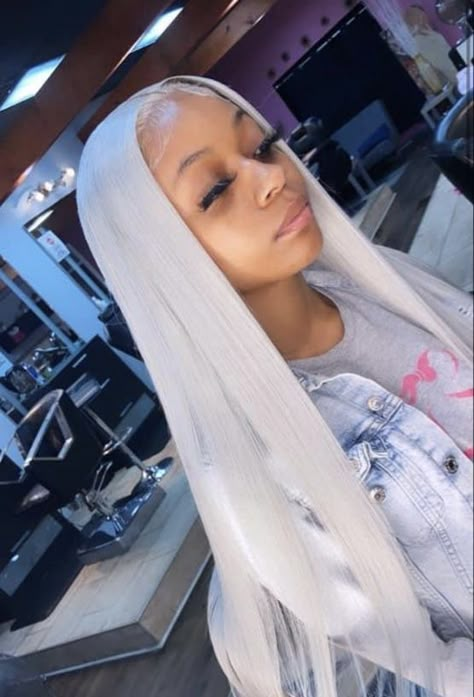 White Wig Install, White Lace Front Wig, Cute Weave Hairstyles, Peekaboo Hair, Frontal Wig Hairstyles, Birthday Hairstyles, Last Ride, Hair Collection, Front Lace Wigs Human Hair