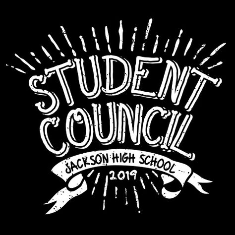 Stuco Shirt, School Club Shirts, Student Council Shirts Design, Club Tshirts, Student Council Campaign, School Shirt Designs, Student Leadership, Student Government, Text Tshirt