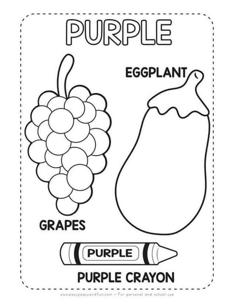 Learning Colors Preschool, Coloring Worksheets For Kindergarten, Preschool Color Activities, Color Worksheets For Preschool, Preschool Activities Printable, Activities Printable, English Activities For Kids, Kids Worksheets Preschool, Preschool Coloring Pages