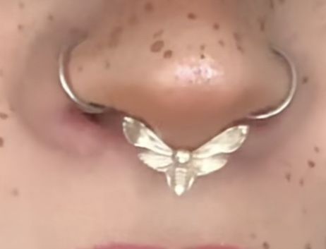 Septum Jewelry Aesthetic, Shifting Closet, Piercing Inspo, Septum Jewelry, Piercings Jewelry, Lip Ring, Lip Piercing, Septum Piercing, Piercing Ideas