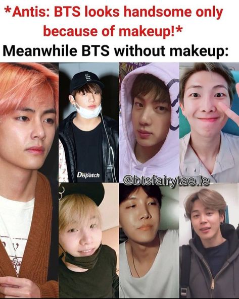 Bts Without Makeup, Jungkook Songs, Army Bts, Bts Meme, How To Look Handsome, Without Makeup, Bts Photo, Bts Memes, South Korea