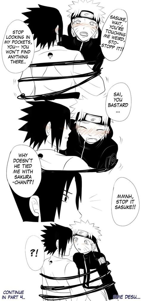 Comic Naruto, Naruto And Sasuke Kiss, Photo Comic, Gay Ships, Naruto Stuff, Naruto Vs Sasuke, Naruto Boys, Sasuke X Naruto, Naruko Uzumaki