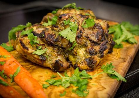 Recipe For Grilled Chicken, Coriander Chicken, Chicken Grill, Asian Diet, Outdoor Grilling, Filling Dinner, Sandwiches For Lunch, Grilled Chicken Recipes, Lime Chicken