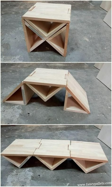 Origami Furniture, Christmas Crafts For Adults Diy, Halloween Decorations Outdoor Diy, Diy Christmas Crafts For Adults, Diy Halloween Decorations Outdoor, Wood Pallet Recycling, Crafts For Adults Diy, Wood Pallet Ideas, Furniture Design Sketches