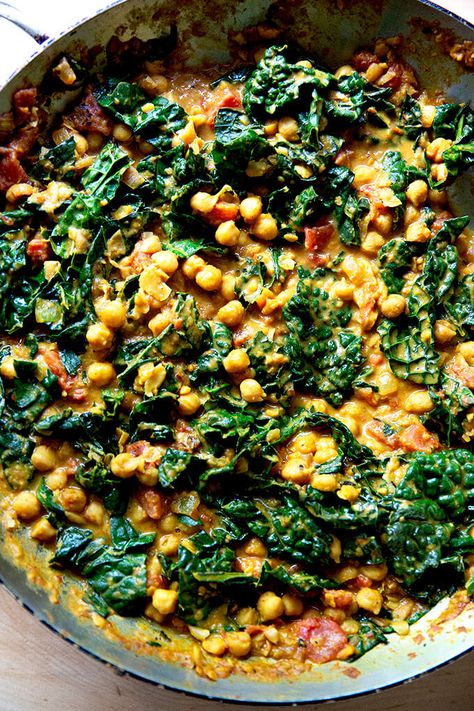 Chickpea And Kale Curry, Chickpea And Kale Recipes, Chickpea Kale Curry, Chickpea Kale Recipes, Indian Kale Recipes, Kale And Tomato Recipes, Vegetarian Kale Recipes, Kale Curry, Recipes Lentils