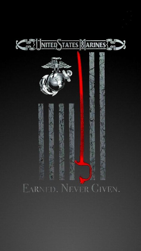 Us Army Wallpaper, Marine Corps Symbol, Usmc Wallpaper, Usmc Gifts, America Flag Wallpaper, Marine Corps Humor, Marines Logo, Military Images, Usmc Veteran