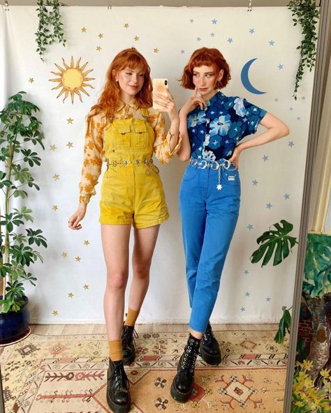 Sun or moon? Which vibe are u feeling today? 🌞🌛 Both these looks and loads more vintage goodies dropping tomorrow 7pm UK time on… Moon Costume, Fashion Kawaii, Girl Fashion Style, Kawaii Girl, Inspiration Mode, Character Outfits, Retro Outfits, Aesthetic Outfits, Outfits Aesthetic