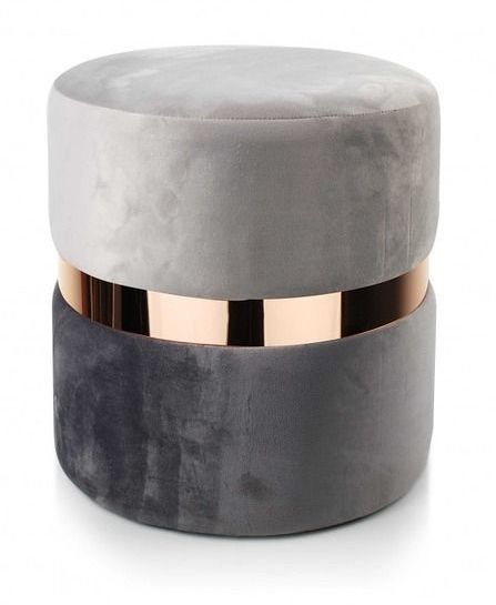 Kursi Ban, Bedroom End Table, Round Bedroom, Bedroom End Tables, Dressing Chair, Прикроватные Тумбочки, Metal Furniture Design, Ottoman Stool, Interior Modern