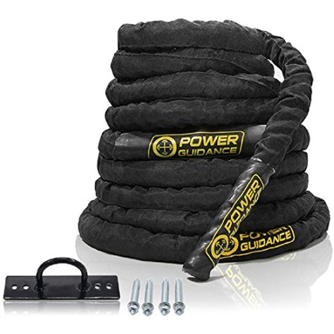 Equipment For Home Gym, Gym Rope, Metabolic Workouts, Rope Exercises, Rope Training, Gym Outdoor, Outdoor Workout, Battle Ropes, Outdoor Training