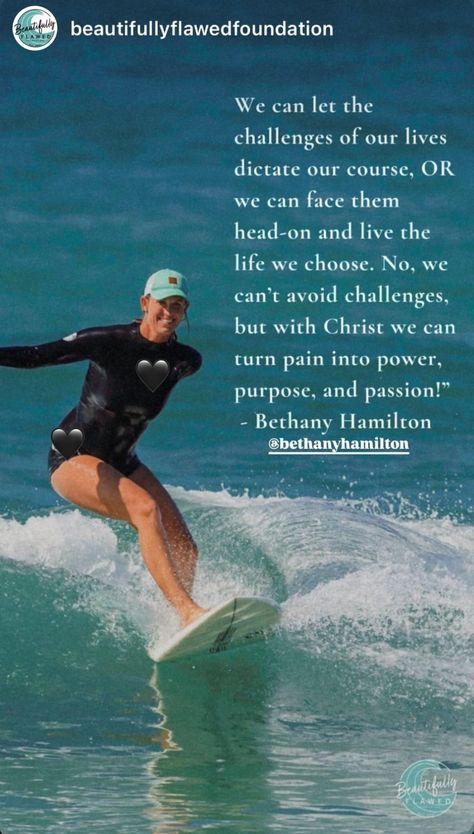 Bethany Hamilton, Our Life, Send Message, Surfing, Turn Ons, Let It Be