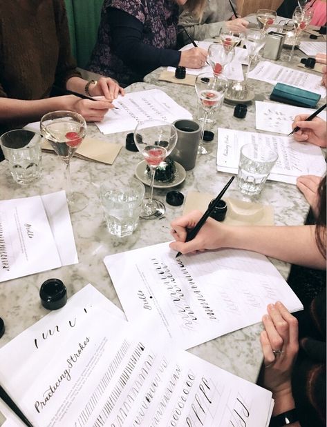 Follow the link to see upcoming workshops Calligraphy Class Workshop, Drawing Workshop, Learning A New Skill, Calligraphy Workshop, Learn A New Skill, Creative Workshop, Brush Lettering, Modern Calligraphy, Meeting New People