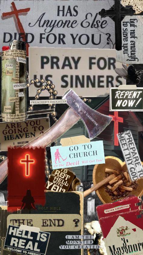 religious themed horror >> #fyp #horror #religious #religiousaesthetic Religious Horror, Horror Game, Enough Is Enough, Book Art