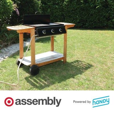 Shop Target for Handy. For a wide assortment of Handy visit Target.com today. Choose from contactless Same Day Delivery, Drive Up and more. Potting Benches Diy, Outdoor Furniture Ideas Backyards, Backyard Grill Ideas, Backyard Grill, Oven Outdoor, Grill Stand, Grill Ideas, Yard Furniture, Bbq Grill Design