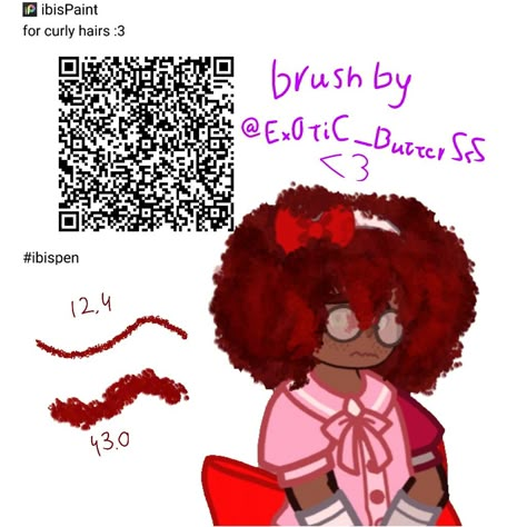 you are allowed to credit and i would appreciate it but you dont have to Ibis Paint Dreadlock Brush, Poc Hair Brush Ibis Paint, Curly Hair Brush Ibispaint Code, Afro Hair Brush Ibis Paint, Ibis Paint Brush Code Curly Hair, Curly Hair Ibis Paint Code, Codes For Black Hair, Curly Hair Brush Ibis Paint, Ibs Codes