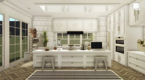 5 X 3 Bloxburg Kitchen, Roblox Roville Living Room Ideas, 2x4 Bloxburg Kitchen, Bloxburg Open Kitchen Ideas, Farmhouse Kitchen Ideas Bloxburg, Bloxburg Kitchen Ideas Big Realistic, Bloxburg Kitchen Apartment, Tiny Kitchen Bloxburg, Bloxburg House Interior Ideas Kitchen