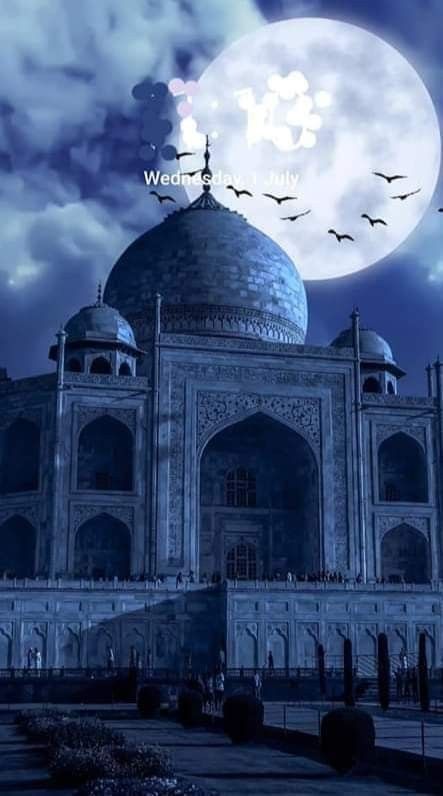 Tajmahal on Full moon night. Wallpaper Carousel, Change Wallpaper, Remove Wallpaper, Windows 11, Screen Wallpaper, Lock Screen, Carousel, Lock Screen Wallpaper, Full Moon