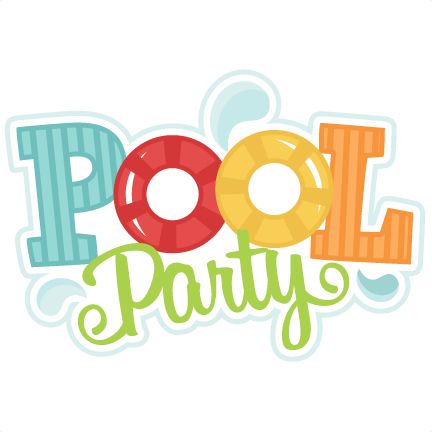 Summer Pool Party Outfit, Swimming Svg, Weather Clipart, Svgs Free, Pool Party Cakes, Pool Outfits, Pool Party Outfits, Party Logo, Pool Party Decorations