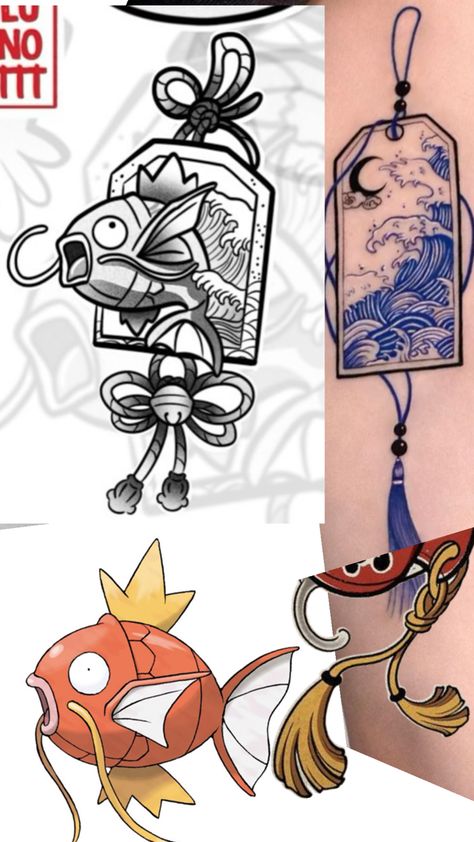 Magikarp Tattoo, Geek Tattoo, Tattoo Ideas, Tattoos