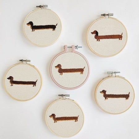 Dachshund Embroidery, Dachshund Christmas, Needle Punch, Sausage Dog, Dachshund, Link In Bio, Etsy Shop, Embroidery, Instagram Photos