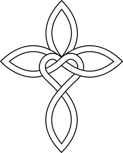 Sign infinite love God, heart with infinity symbol cross Infinity Cross Heart Tattoo, Celtic Cross Tattoo Feminine, Infinity Drawing, Eternal Love Symbol, Celtic Angel, Infinity Drawings, Infinity Sign Tattoo, Celtic Cross Tattoos, Eternity Symbol