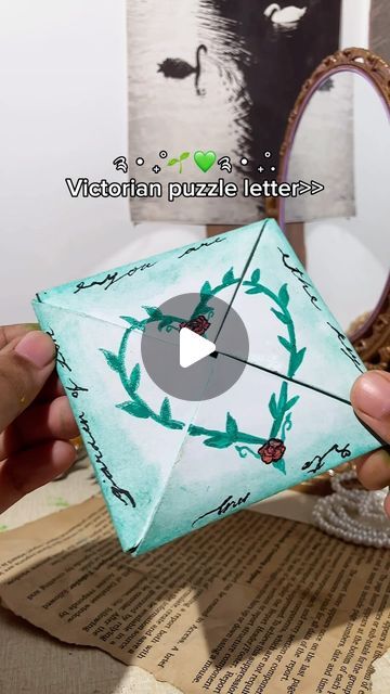 zzzed on Instagram: "꒰ঌ💚໒꒱.𖥔 ݁ ˖   DIY Green Victorian puzzle letter purse 🫶🏻💚" Victorian Puzzle Letter, Victorian Puzzle Purse, Victorian Letter, Puzzle Purse, September 16, Ritual, Purse, Green, On Instagram