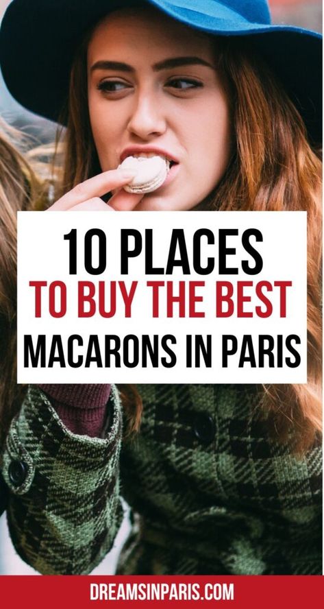 Are you looking for where to buy the best macarons in Paris? From famous places to hidden ones, here are the must-visit macaron shops in Paris! | Best French macarons in Paris| Best Paris macaron shops. Macarons In Paris, Paris Desserts, Best Cafes In Paris, Best Macarons, Best Restaurants In Paris, Travel Paris, Paris Travel Tips, Paris Travel Guide, Best Street Food