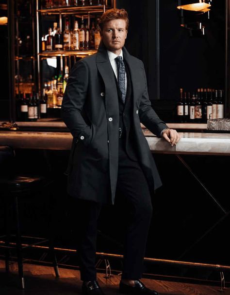 Frederik Andersen, Hunting Suit, Pin Collar Shirt, John Tavares, Cashmere Suit, The Great Dane, Double Breasted Vest, Hot Hockey Players, Hockey Men