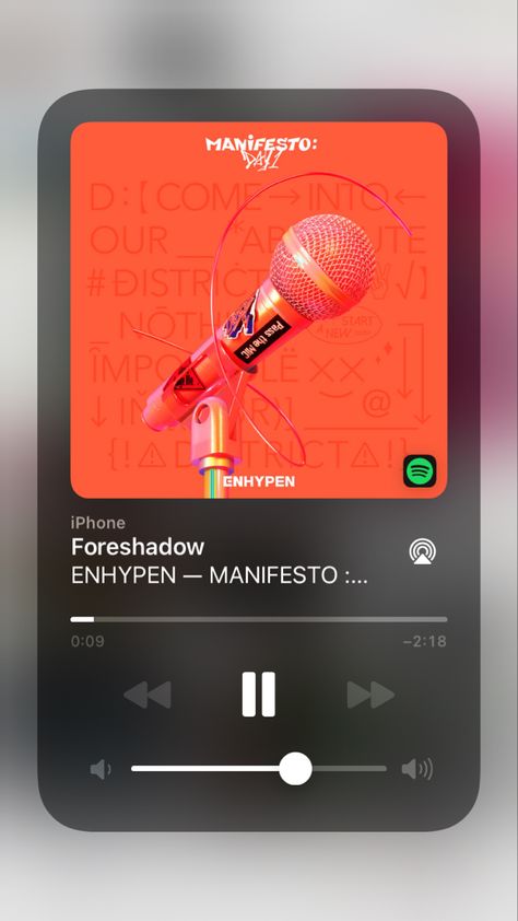 ForeShadow Future Perfect Enhypen, Foreshadow Enhypen, Enhypen Spotify, Enhypen Songs, Spotify Screenshot, Picture Song, Music Poster Ideas, Music Collage, Song Recommendations