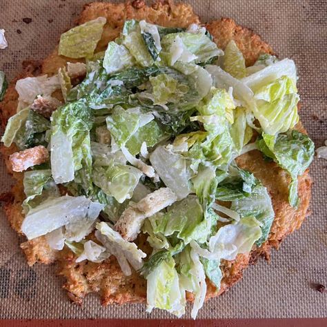 This chicken crust pizza is made with 4 easy ingredients and they are canned chicken, egg, parmesan cheese, and bread crumbs. Why You Will Like This Recipe Low Carb! This chicken pizza crust is low carb, keto, high protein, and low in WW points and fits well with any diet. There are only 6 carbs...Read On → Can Of Chicken Pizza Crust, Pizza Crust Made With Chicken, Chicken Ceasar Salad Pizza Ground Chicken, Chicken Parmesan Pizza Crust, Keto Pizza Crust With Canned Chicken, Rotisserie Chicken Pizza Crust, Pizza Crust Made With Canned Chicken, Canned Chicken Pizza Crust Keto, Ceaser Salad Chicken Crust Pizza