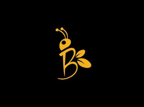 Bvb Tattoo, Honey Bee Tattoo, Logo Bee, Honey Logo, Bee Artwork, Bee Logo, Bee Drawing, Honey Brand, Honey Bee Decor