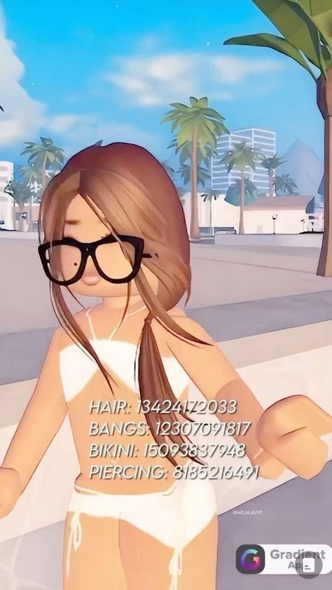 Barry Avenue Codes Beach, Berry Ave Beach Outfit Codes, Berry Ave Swimsuit, Roblox Swimsuit Id Codes, Berry Avenue Bikinis Codes, Bloxburg Gym Outfit Codes, Preppy Mom, Bloxburg Outfits, Brown Hair Roblox