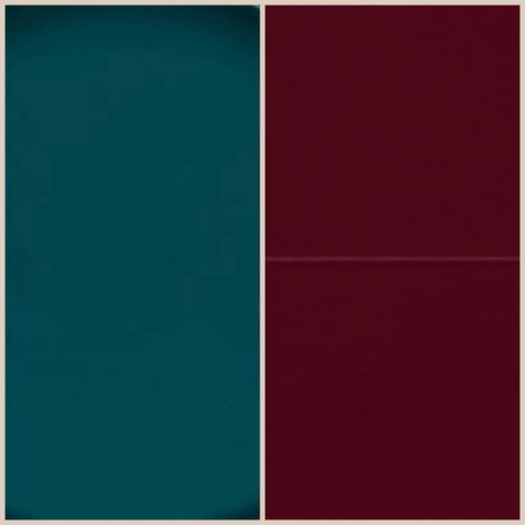 Teal And Maroon Bedroom, Teal And Maroon Color Palette, Teal And Burgundy Bedroom, Cottage Interiors Bedroom, Teal Mood Board, Auburn Wedding, Maroon Color Palette, Blue Color Pallet, Burgundy Bedroom