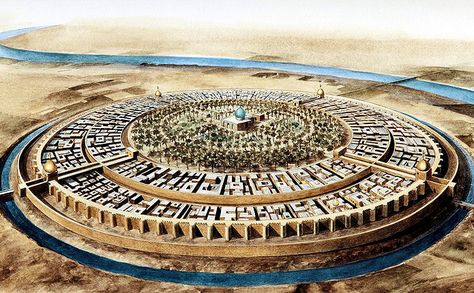 Click for source Ancient Baghdad, House Of Wisdom, Abbasid Caliphate, Benin City, Baghdad Iraq, Long Walls, Great Wall Of China, Ancient City, Islamic World