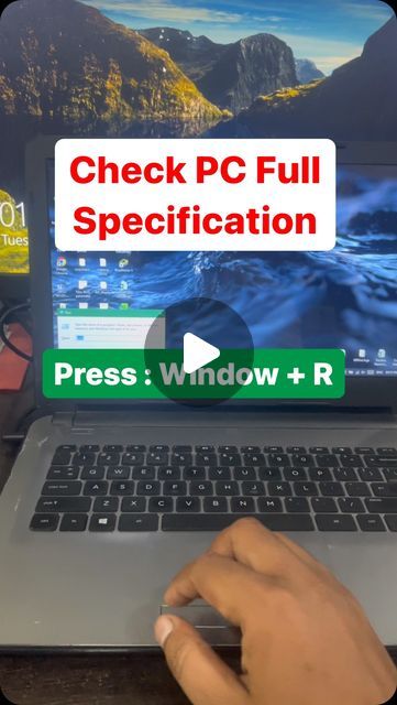 Lokendra K P | Computer Science & Technology on Instagram: "How to check PC full specification 🔥😱

Press : Window + R

Type : dxdiag

Follow us on Instagram for daily tricks and tips ✅💯

@lokendra_281996 

#computer #pc #laptop #system #desktop #keyboard #specifications #fullknowledge #lokendra_281996 #reelsinstagram #reelsindia #viral #shorts #status" Desktop Keyboard, Viral Shorts, Follow Us On Instagram, Science Technology, Pc Laptop, Computer Science, Science And Technology, Follow Us, Keyboard