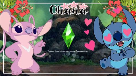 Sims 4 Custom Content by Blonde Bunnny Sims 4 Lilo And Stitch Cc, Sims 4 Cas Background, Cc Shopping, Sims 4 Cheats, Cc Folder, Loading Screen, Ikea Kids, Black Couple Art, Sims 4 Cc Folder