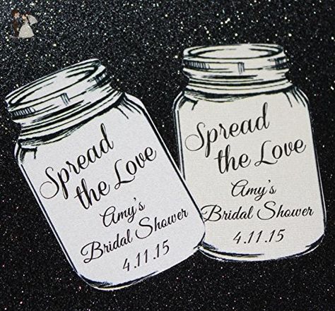 Set of 10 Mason Jar Favor Tags/Party Tags - on Linen Metallic Card Stock - Wedding party invitations (*Amazon Partner-Link) Wedding Party Invitations, Mason Jar Favors, Discount Ideas, Wedding Party Invites, Discount Universe, Boyfriend Diy, T Shirt Diy, Favor Tags, Mason Jar