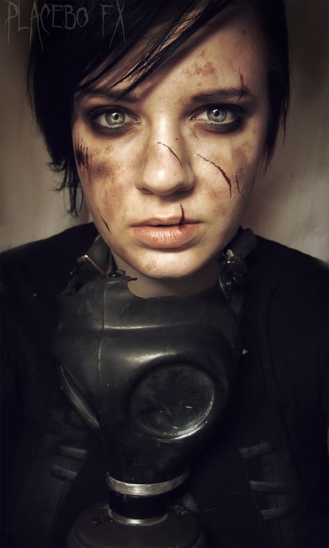 New Age by PlaceboFX on deviantART Post Apo, Post Apocalyptic Fashion, Apocalyptic Fashion, Fx Makeup, Post Apocalypse, After Life, Gas Mask, Mad Max, Costume Makeup